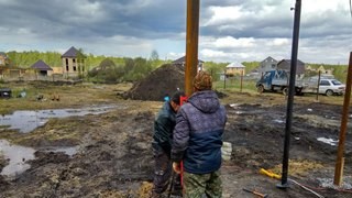 Заказать монтаж винтовых свай в Ивантеевка - цена под ключ с доставкой от 1899 шт